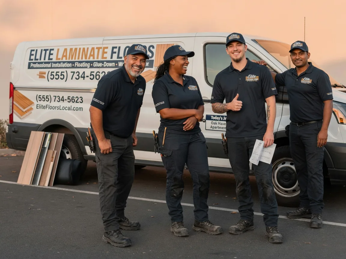 Laminate flooring installation company in Denver, IA